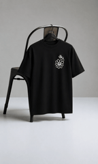 Bee & Daisy Oversized Tee - back on chair