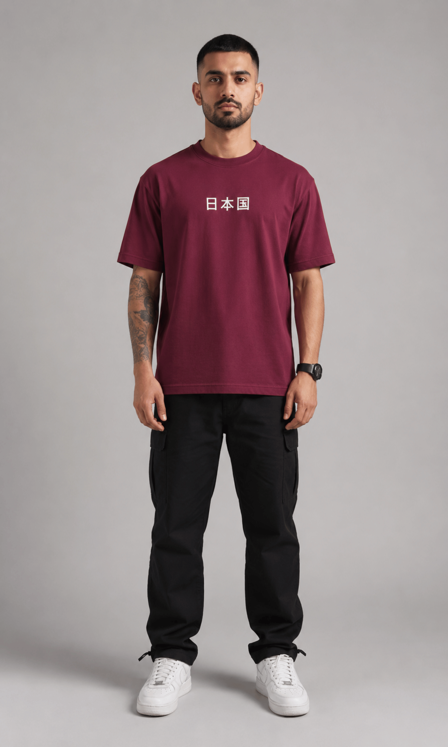 Inner Sanctum Japan Tee - Flat lay front