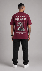 Inner Sanctum Japan Tee - Back full body on model
