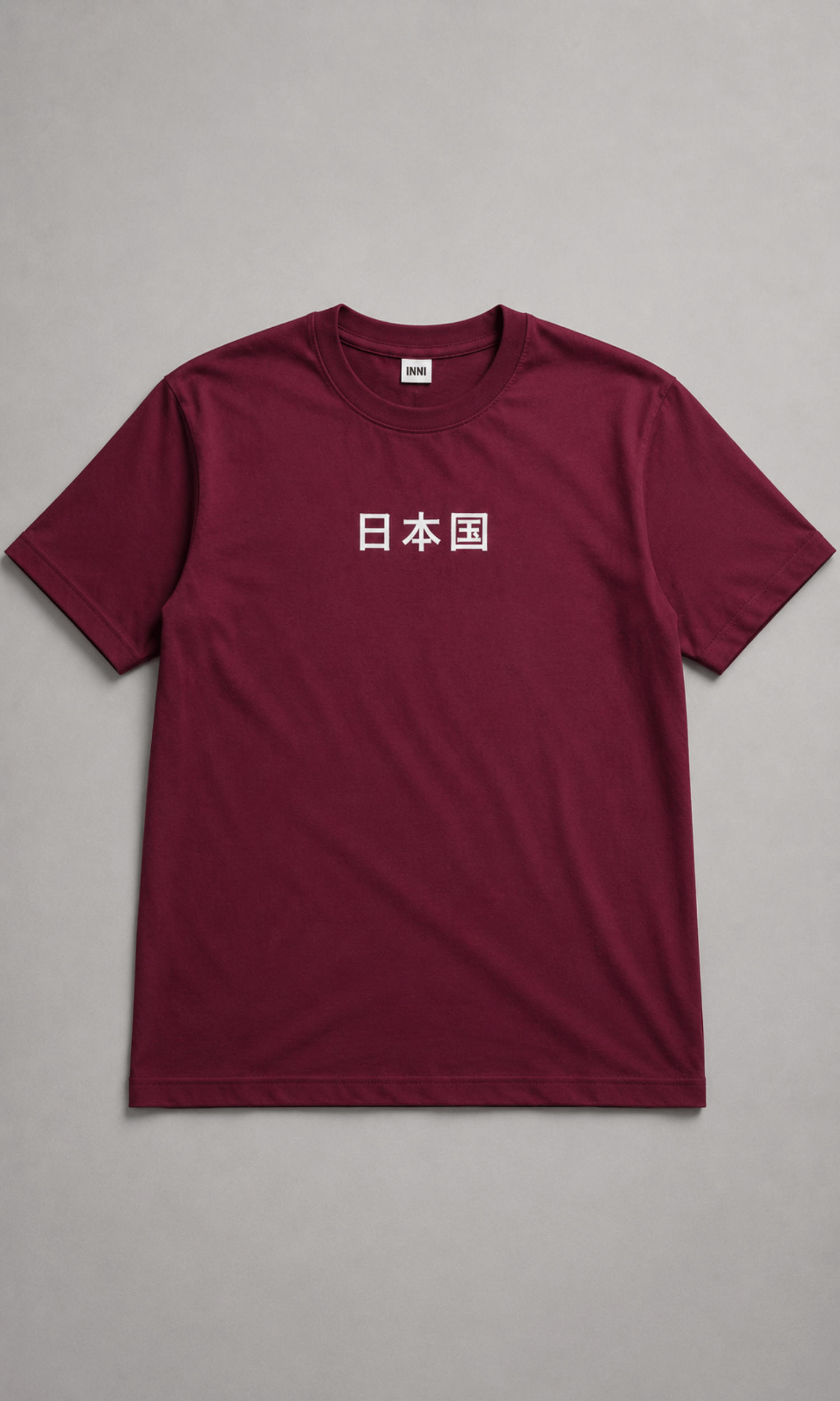 Inner Sanctum Japan Tee - Back flat lay