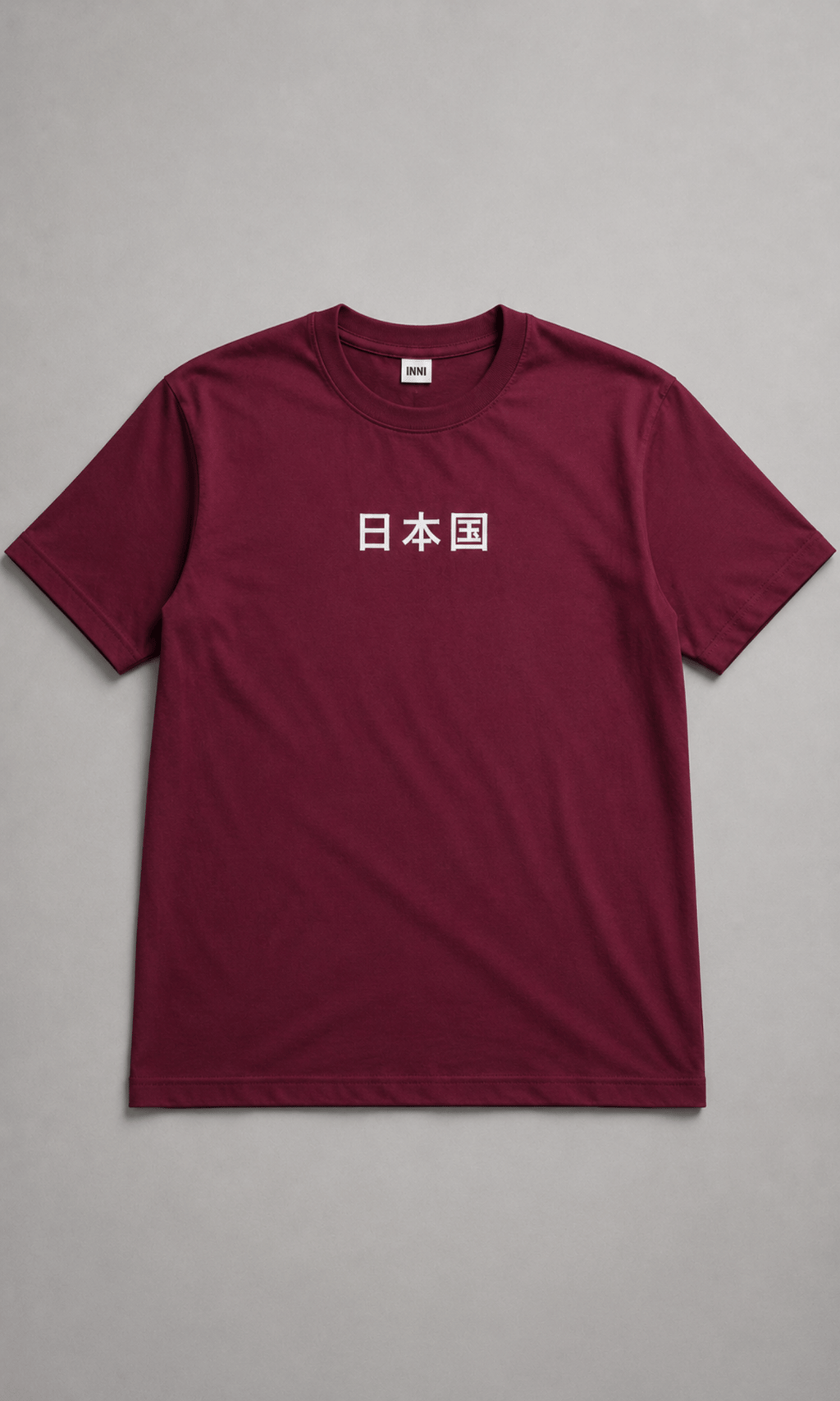 Inner Sanctum Japan Tee - Back flat lay