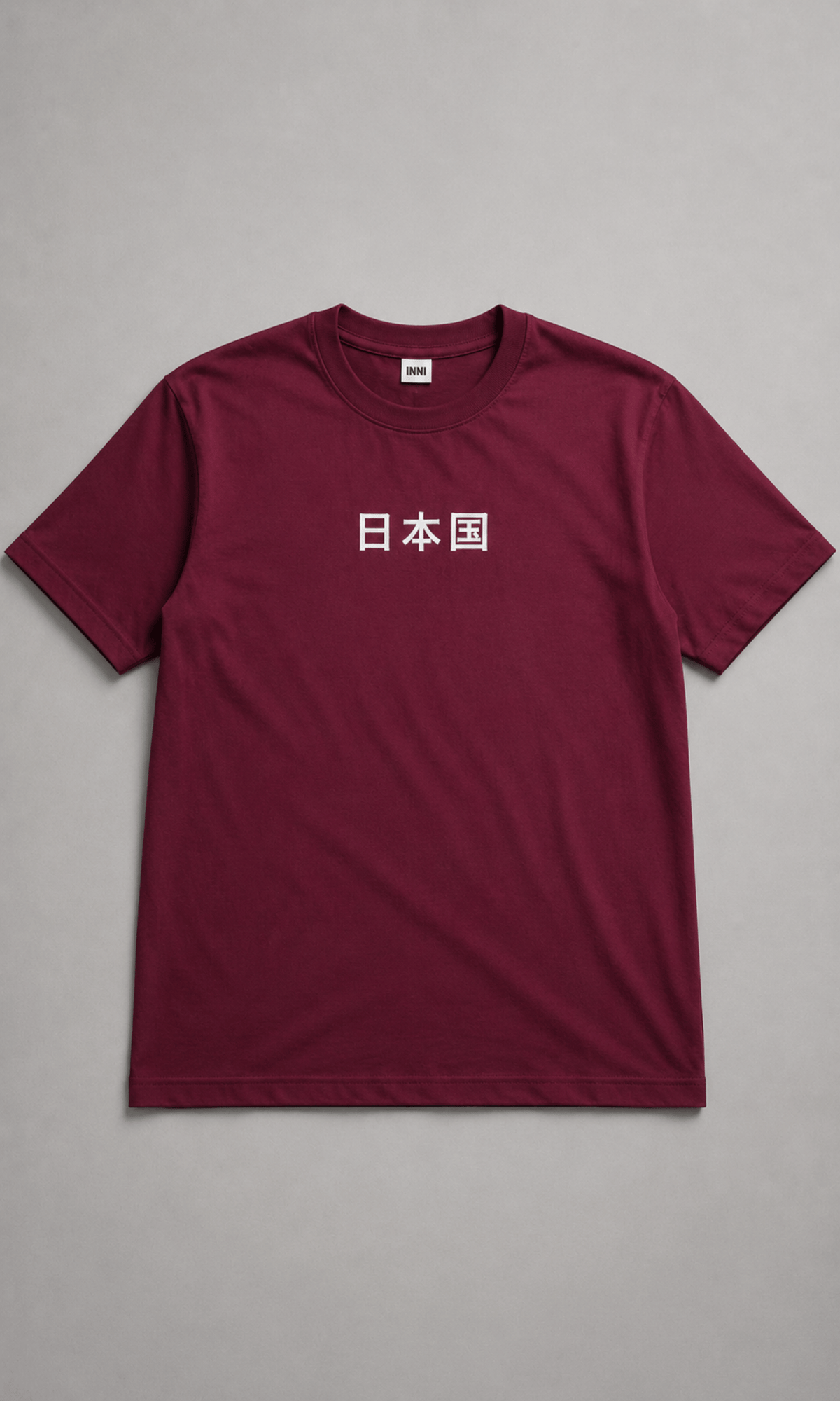 Inner Sanctum Japan Tee - Back flat lay