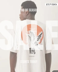 Drop shoulder Graphic Tees