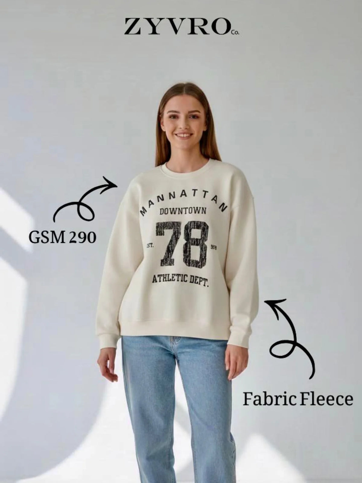 Fabric Sweatshirt