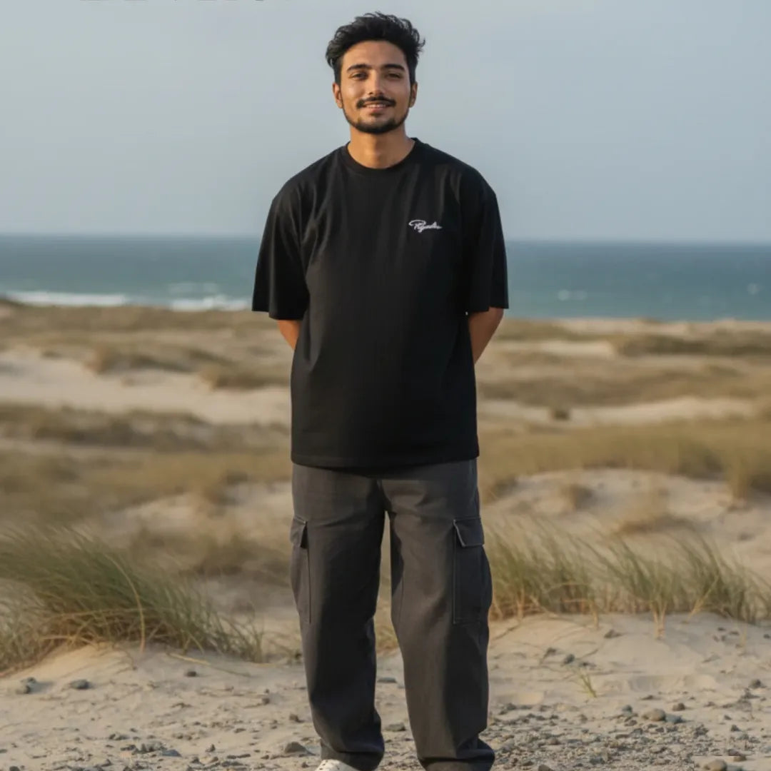 Drop Shoulder T‑Shirt