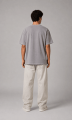 Product Description Grey Distressed Oversized T-Shirt
